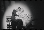 Bert Convy and Jill Haworth in the stage production Cabaret