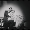 Bert Convy and Jill Haworth in the stage production Cabaret