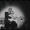 Bert Convy and Jill Haworth in the stage production Cabaret