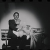 Bert Convy and Jill Haworth in the stage production Cabaret