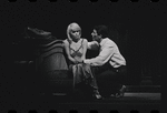 Jill Haworth and Bert Convy in the stage production Cabaret