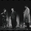 Lotte Lenya, Jack Gilford and Bert Convy in the stage production Cabaret