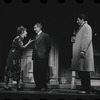 Lotte Lenya, Jack Gilford and Bert Convy in the stage production Cabaret
