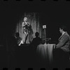 Jill Haworth and Bert Convy in the stage production Cabaret