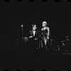 Jill Haworth and unidentified in the stage production Cabaret