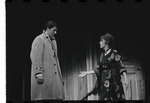 Bert Convy and Lotte Lenya in the stage production Cabaret