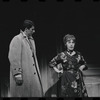 Bert Convy and Lotte Lenya in the stage production Cabaret