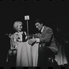 Jill Haworth and Bert Convy in the stage production Cabaret