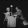 Jill Haworth and Bert Convy in the stage production Cabaret