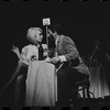 Jill Haworth and Bert Convy in the stage production Cabaret