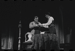 Edward Winter and Bert Convy in the stage production Cabaret