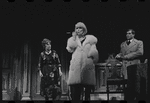 Lotte Lenya, Jill Haworth and Edward Winter in the stage production Cabaret
