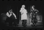 Bert Convy, Jill Haworth and Lotte Lenya in the stage production Cabaret