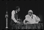 Bert Convy and Jill Haworth in the stage production Cabaret