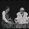 Bert Convy and Jill Haworth in the stage production Cabaret