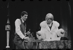 Bert Convy and Jill Haworth in the stage production Cabaret