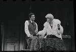 Bert Convy and Jill Haworth in the stage production Cabaret