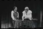 Bert Convy and Jill Haworth in the stage production Cabaret