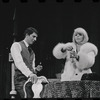 Bert Convy and Jill Haworth in the stage production Cabaret