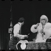 Bert Convy and Jill Haworth in the stage production Cabaret