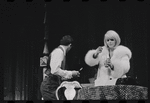 Bert Convy and Jill Haworth in the stage production Cabaret