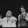 Jill Haworth and Bert Convy in the stage production Cabaret