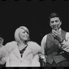 Jill Haworth and Bert Convy in the stage production Cabaret