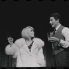 Jill Haworth and Bert Convy in the stage production Cabaret
