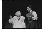 Jill Haworth and Bert Convy in the stage production Cabaret