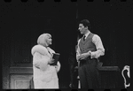 Jill Haworth and Bert Convy in the stage production Cabaret