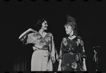 Peg Murray and Lotte Lenya in the stage production Cabaret