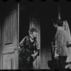 Lotte Lenya and Bert Convy in the stage production Cabaret