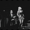Jill Haworth and unidentified in the stage production Cabaret