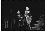 Jill Haworth and unidentified in the stage production Cabaret