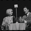 Jill Haworth and Bert Convy in the stage production Cabaret