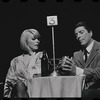 Jill Haworth and Bert Convy in the stage production Cabaret