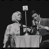 Jill Haworth and Bert Convy in the stage production Cabaret
