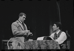 Edward Winter and Bert Convy in the stage production Cabaret