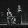 Jack Gilford and unidentified in the stage production Cabaret