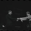 Jack Gilford and Lotte Lenya in the stage production Cabaret