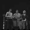 Bert Convy, Edward Winter and Jill Haworth in the stage production Cabaret