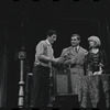 Bert Convy, Edward Winter and Jill Haworth in the stage production Cabaret