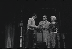 Bert Convy, Edward Winter and Jill Haworth in the stage production Cabaret