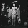 Joel Grey and ensemble in the stage production Cabaret