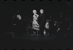 Jill Haworth and Jack Gilford in the stage production Cabaret