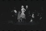 Jill Haworth and Jack Gilford in the stage production Cabaret