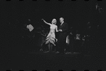 Jill Haworth and Jack Gilford in the stage production Cabaret