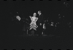 Jill Haworth and Jack Gilford in the stage production Cabaret