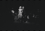 Jill Haworth and Jack Gilford in the stage production Cabaret