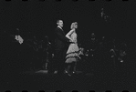 Jack Gilford and Jill Haworth in the stage production Cabaret